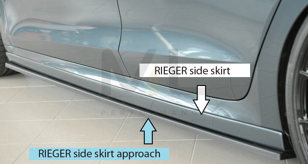 Rieger 00079034 Skoda NX Side Skirt Splitter (Octavia RS & Octavia) 3 | Duco Car Parts UK Car Parts