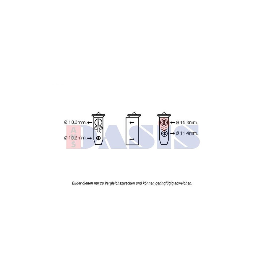 AKS Dasis 840188N Ac Expansion Valve | Duco Car Parts UK