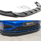 Maxton Design VW-GO-7F-R-FD9T Front Splitter V.9 Volkswagen Golf R / R-Line MK7.5 | Duco Car Parts UK Car Parts