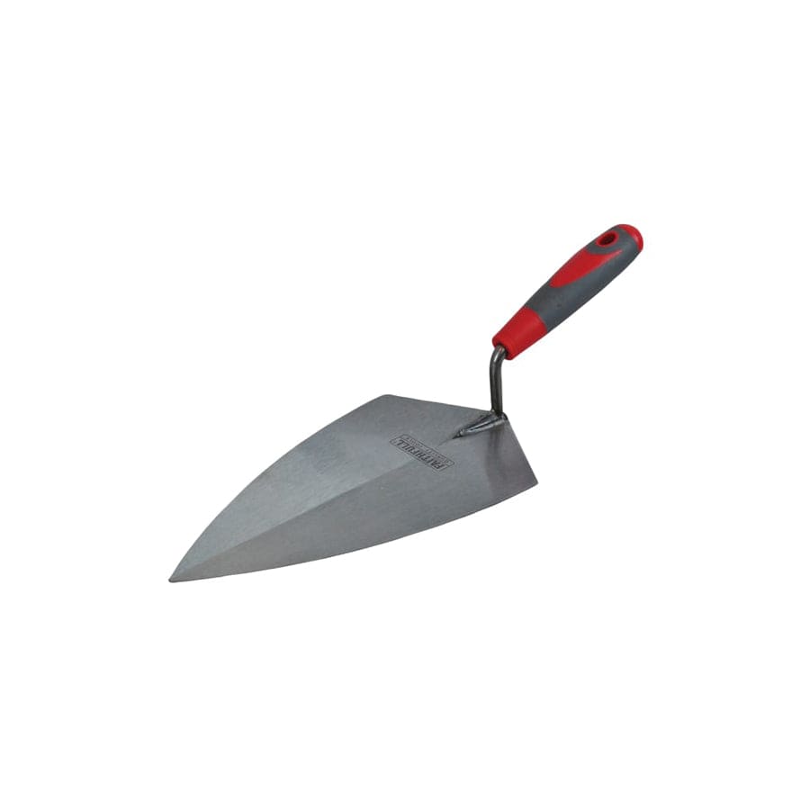 Faithfull FAISGTB11P Philadelphia Pattern Brick Trowel Soft Grip Handle 11in | Duco Car Parts UK