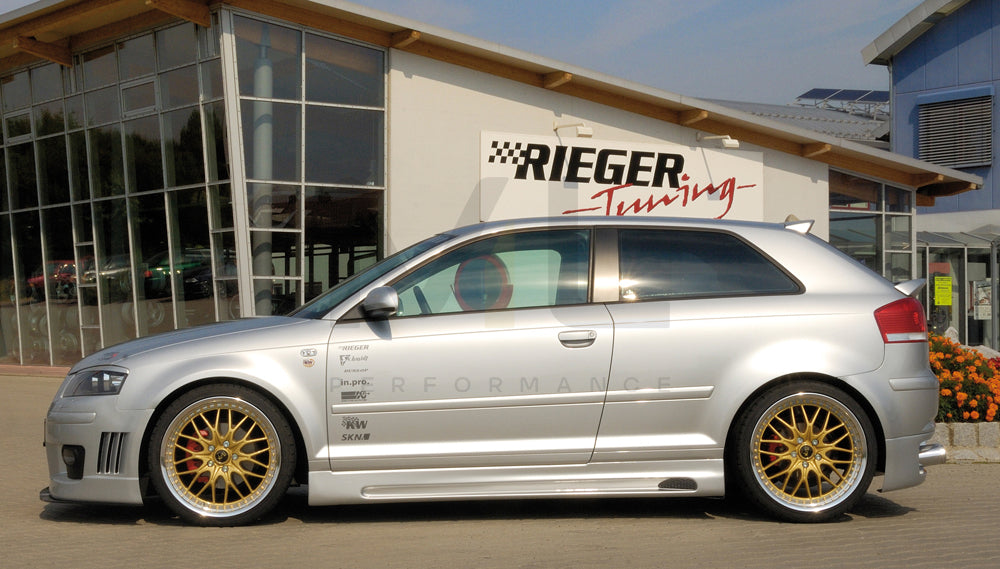 Rieger 00056725 Audi 8P A3 Side Skirt 2 | Duco Car Parts UK Car Parts