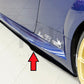 Rieger 00055171 Audi 8J-FV 8S Side Skirt Splitter (TT, TTS & TTRS) 1 | Duco Car Parts UK Car Parts
