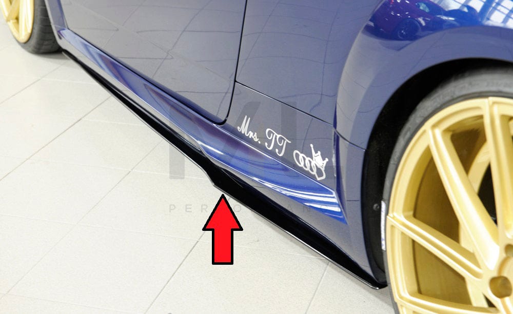 Rieger 00055171 Audi 8J-FV 8S Side Skirt Splitter (TT, TTS & TTRS) 1 | Duco Car Parts UK Car Parts