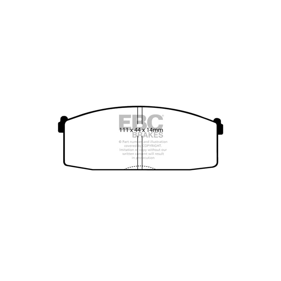 EBC PDKF1379 Datsun Nissan Bluebird Ultimax Front Brake Pad & Plain Disc Kit 2 | Duco Car Parts UK Car Parts