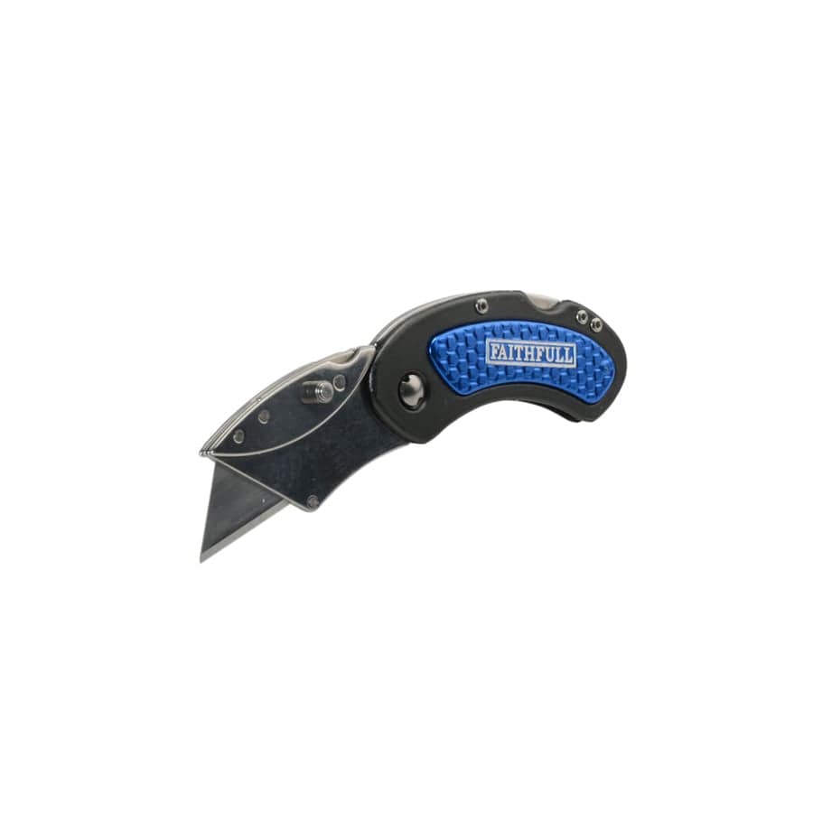 Faithfull FAITKUTILITY Utility Folding Knife with Blade Lock | Duco Car Parts UK