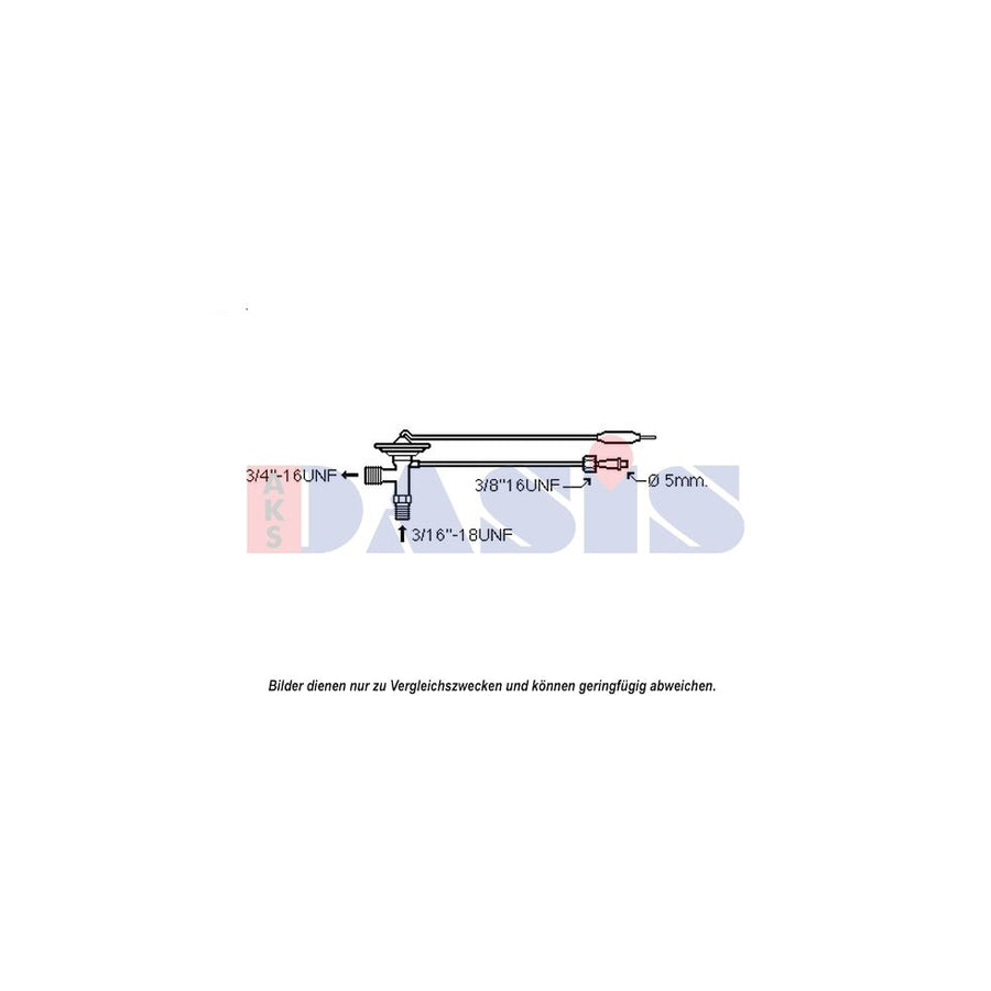 AKS Dasis 840212N Ac Expansion Valve | Duco Car Parts UK