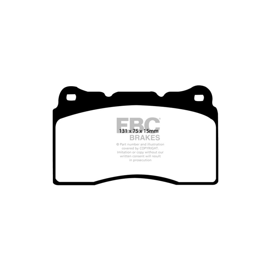 EBC PD12KF251 Subaru Toyota Redstuff Front Brake Pad & GD Disc Kit - Brembo Caliper (Inc. Impreza & GT86) 2 | Duco Car Parts UK Car Parts