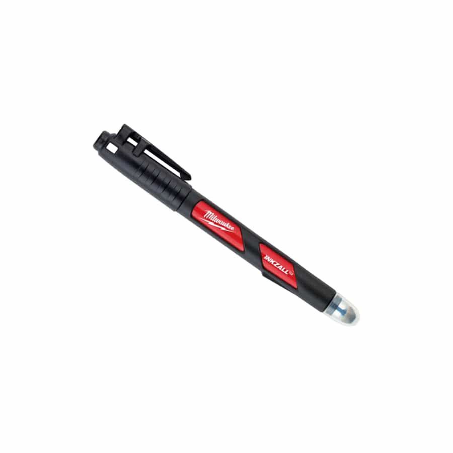 Milwaukee Hand Tools MHT48223101 INKZALL Fine Point Marker with Stylus Black | Duco Car Parts UK