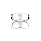 EBC PDKF2041 Toyota Lite-Ace Ultimax Front Brake Pad & Plain Disc Kit 2 | Duco Car Parts UK Car Parts