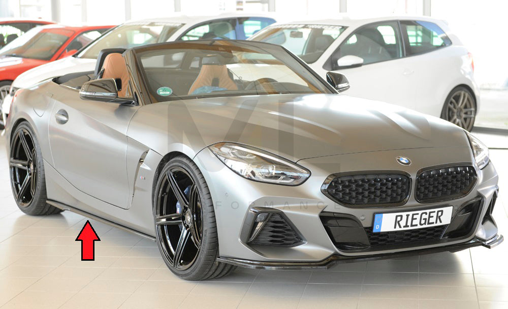 Rieger 00050521 BMW Z4 G4Z/G29 Side Skirt Splitter 7 | Duco Car Parts UK Car Parts