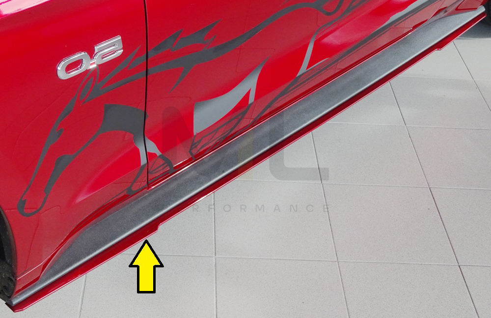 Rieger 00034251 Ford LAE Mustang 6 Side Skirt Splitter 3 | Duco Car Parts UK Car Parts