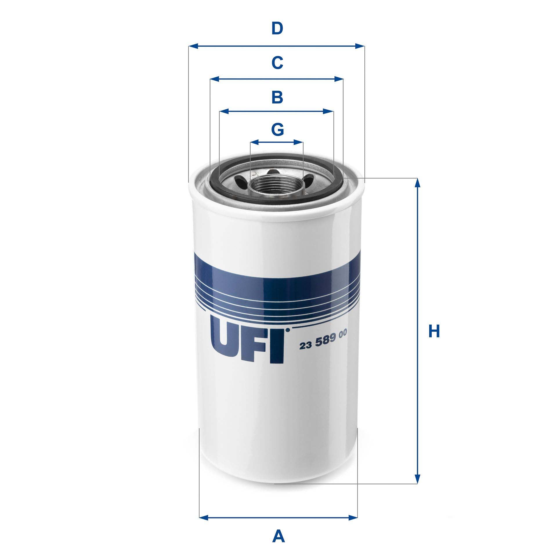 UFI 23.589.00 Oil Filter