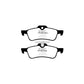 EBC PDKR882 Toyota Yaris Ultimax Rear Brake Pad & Plain Disc Kit - ATE Caliper 2 | Duco Car Parts UK Car Parts