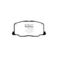 EBC PD12KF256 Toyota Celica Redstuff Front Brake Pad & GD Disc Kit - Akebono Caliper 2 | Duco Car Parts UK Car Parts