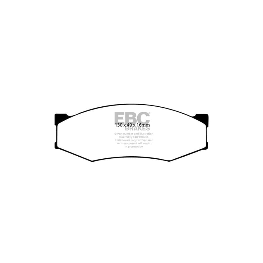 EBC PDKF1380 Nissan Bluebird Ultimax Front Brake Pad & Plain Disc Kit - Sumitomo Caliper 2 | Duco Car Parts UK Car Parts