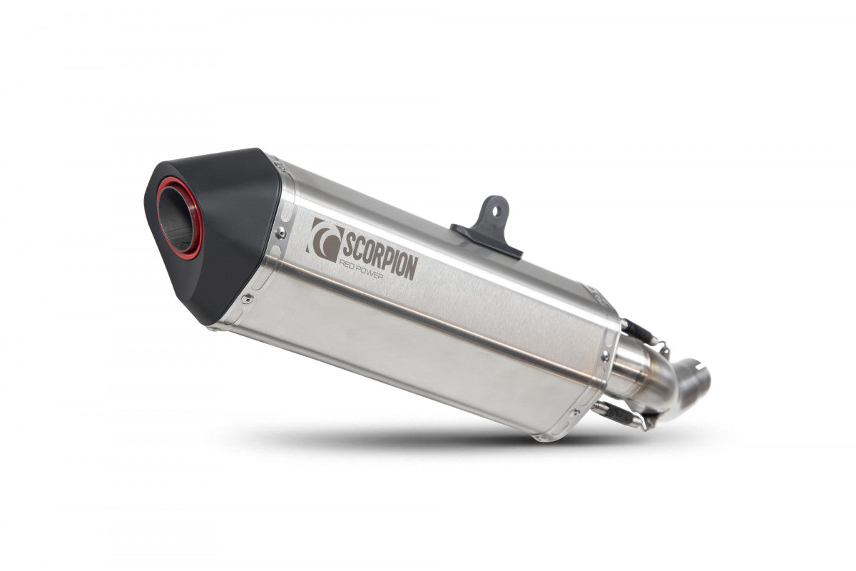 Scorpion RHA185SEO Honda CB300 R Serket Parallel Slip-On - Brushed Stainless Steel Sleeve | Duco Car Parts UK UK