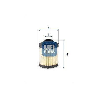 UFI 83.029.00 Filter, Operating Hydraulics