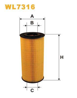 WIX Filters WL7316 Oil Filter