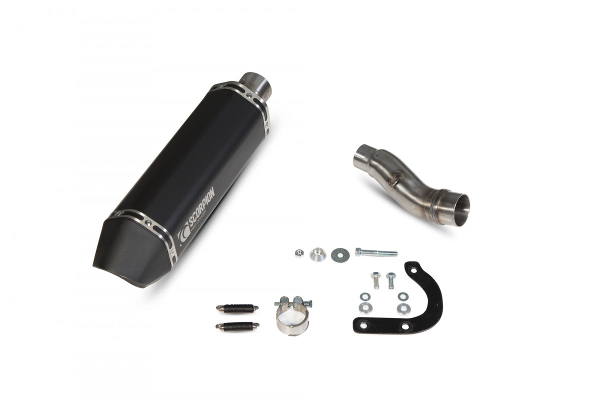 Scorpion RHA178BCER Honda X-ADV 750 Serket Parallel Slip-On - Black Ceramic Coated Sleeve | Duco Car Parts UK UK