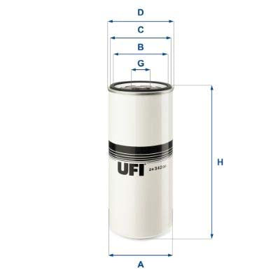 UFI 24.342.00 Fuel Filter