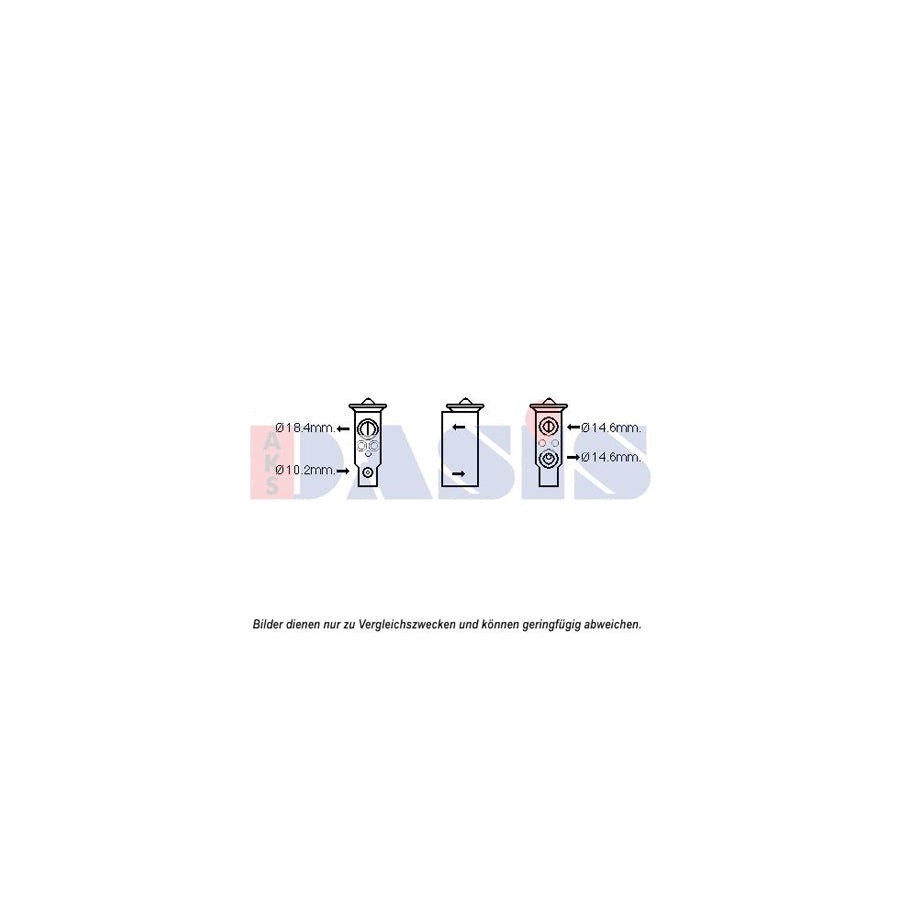 AKS Dasis 840233N Ac Expansion Valve | Duco Car Parts UK