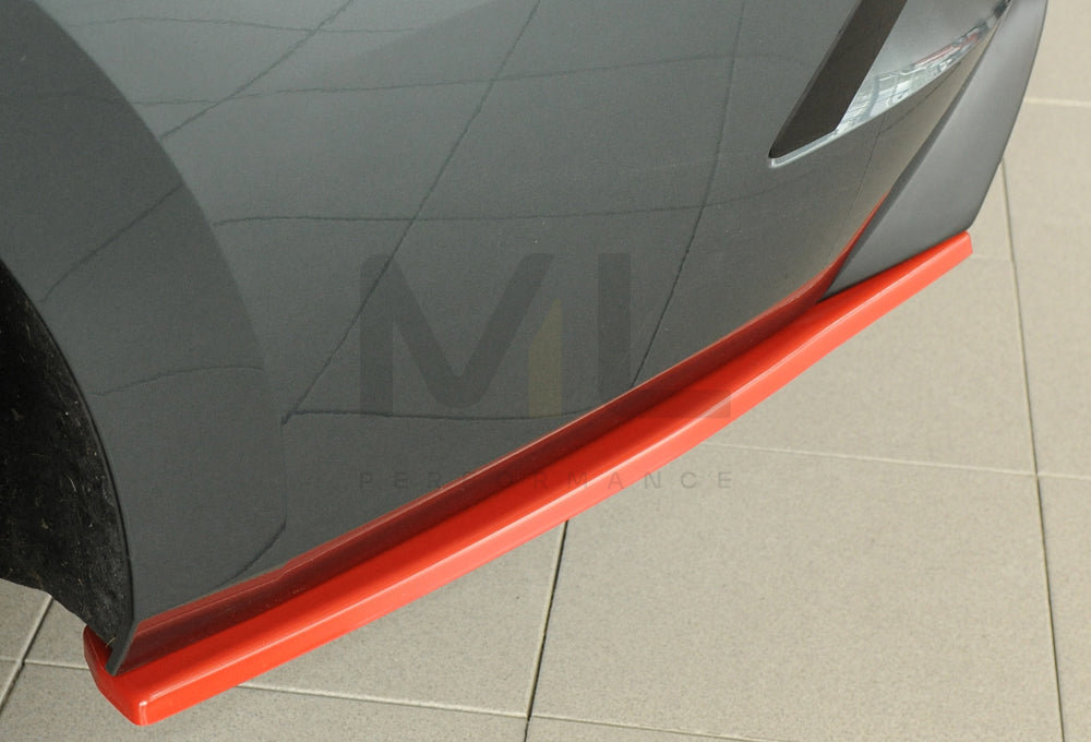 Rieger 00079038 Skoda NX Octavia RS Rear Side Splitter 3 | Duco Car Parts UK Car Parts