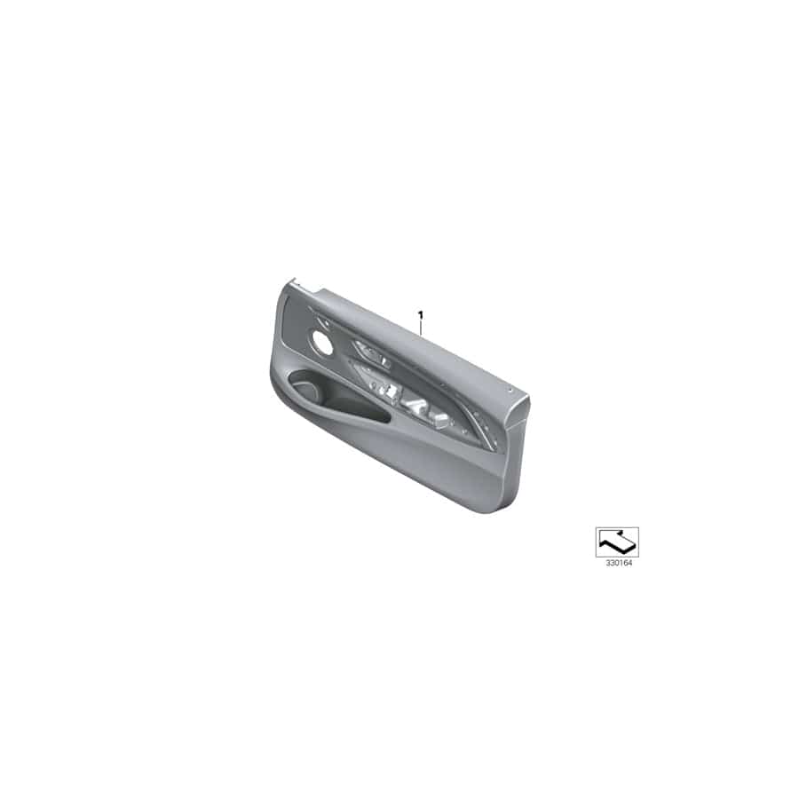 Genuine BMW 51417466687 F32 F33 Door Lining Leather Left VENETOBEIGE/SW (Inc. 430iX, 428i & 420i) | Duco Car Parts UK Car Parts