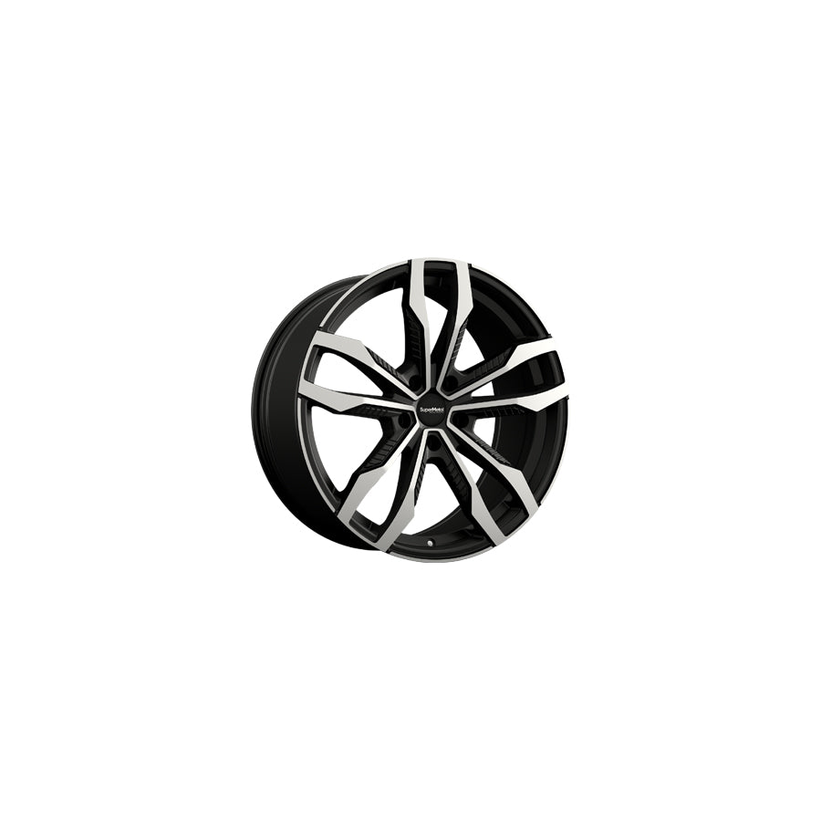 SuperMetal Fin 9x20 ET25 55271 Matt Black Polished Wheel | Duco Car Parts UK Car Parts