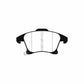 EBC PDKF2390 Ford Mondeo Ultimax Front Brake Pad & Plain Disc Kit - ATE Caliper 2 | Duco Car Parts UK Car Parts