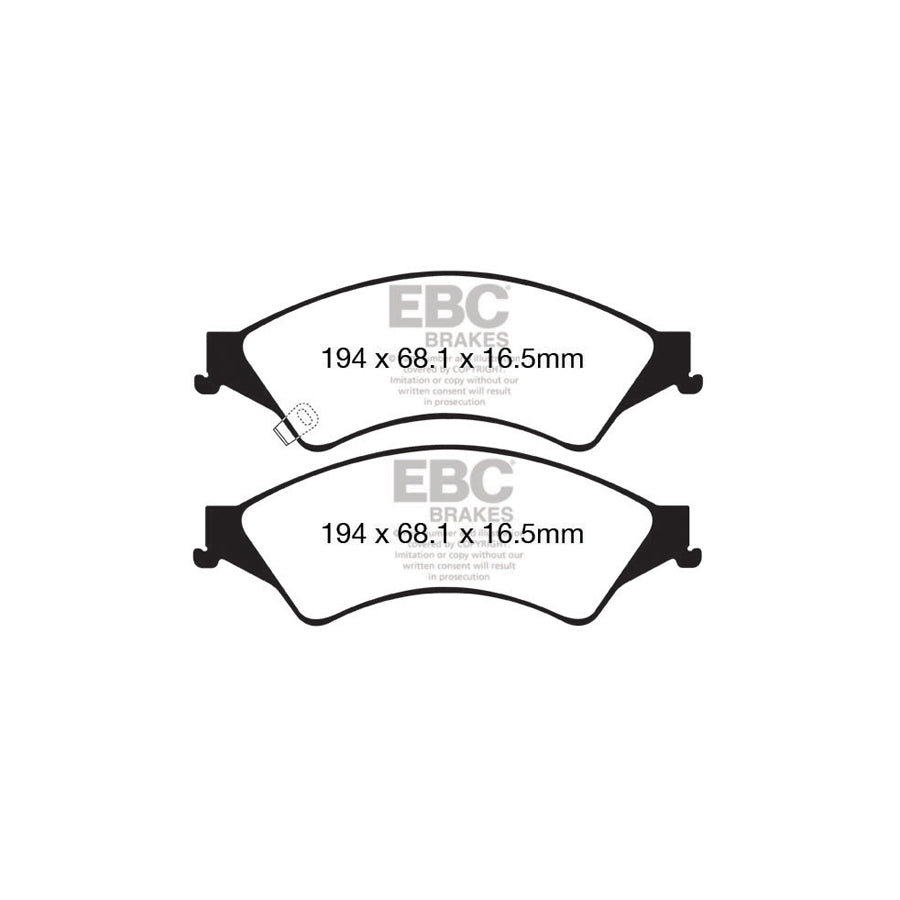 EBC ED92140 ED Plus Extra Duty Brake Pads 2 | Duco Car Parts UK Car Parts