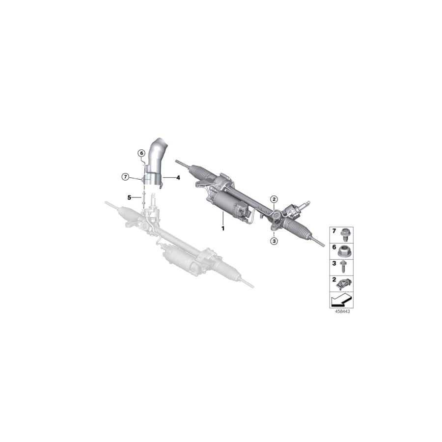 Genuine BMW 32106892994 G11 G32 G12 Steering Gear, Electric (Inc. 730d, 730i & 750i) | Duco Car Parts UK Car Parts