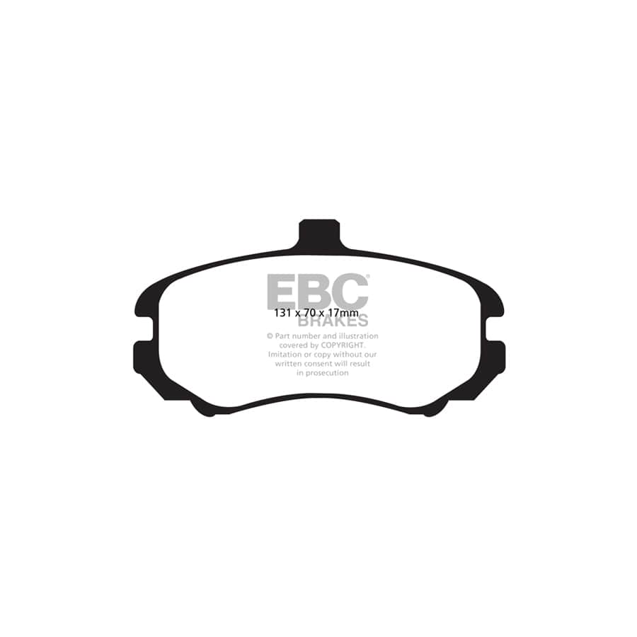 EBC PDKF926 Hyundai Elantra Ultimax Front Brake Pad & Plain Disc Kit - Sumitomo Caliper 2 | Duco Car Parts UK Car Parts