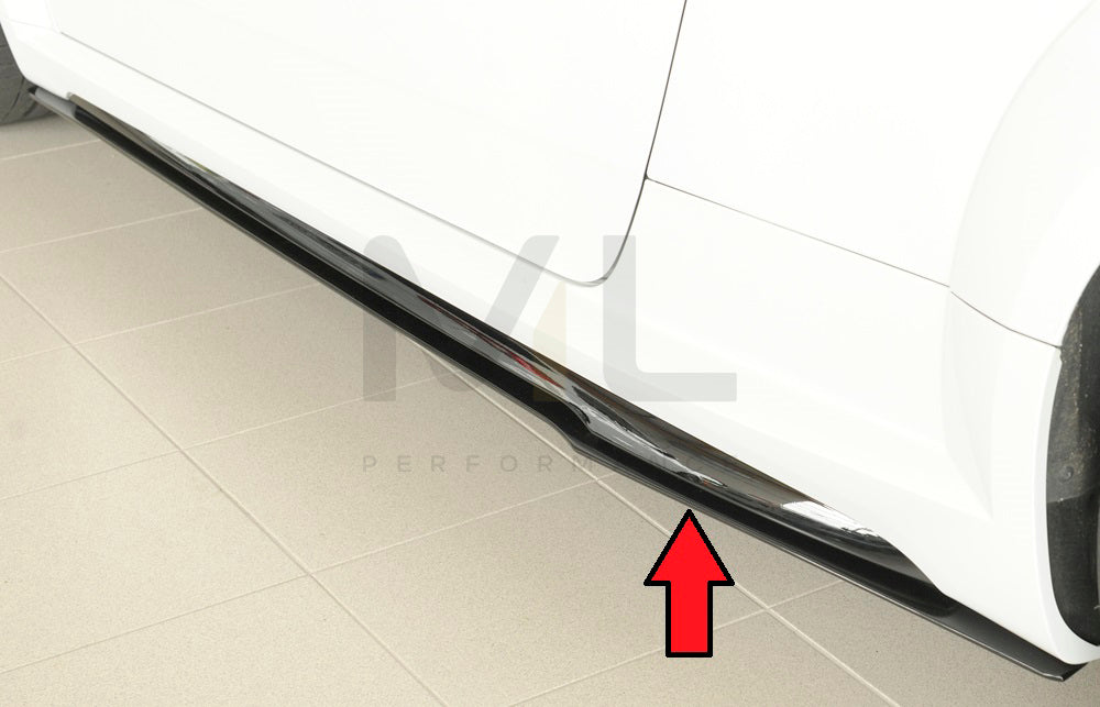 Rieger 00055181 Audi 8J-FV 8S Side Skirt Splitter (TT, TTS & TTRS) 5 | Duco Car Parts UK Car Parts
