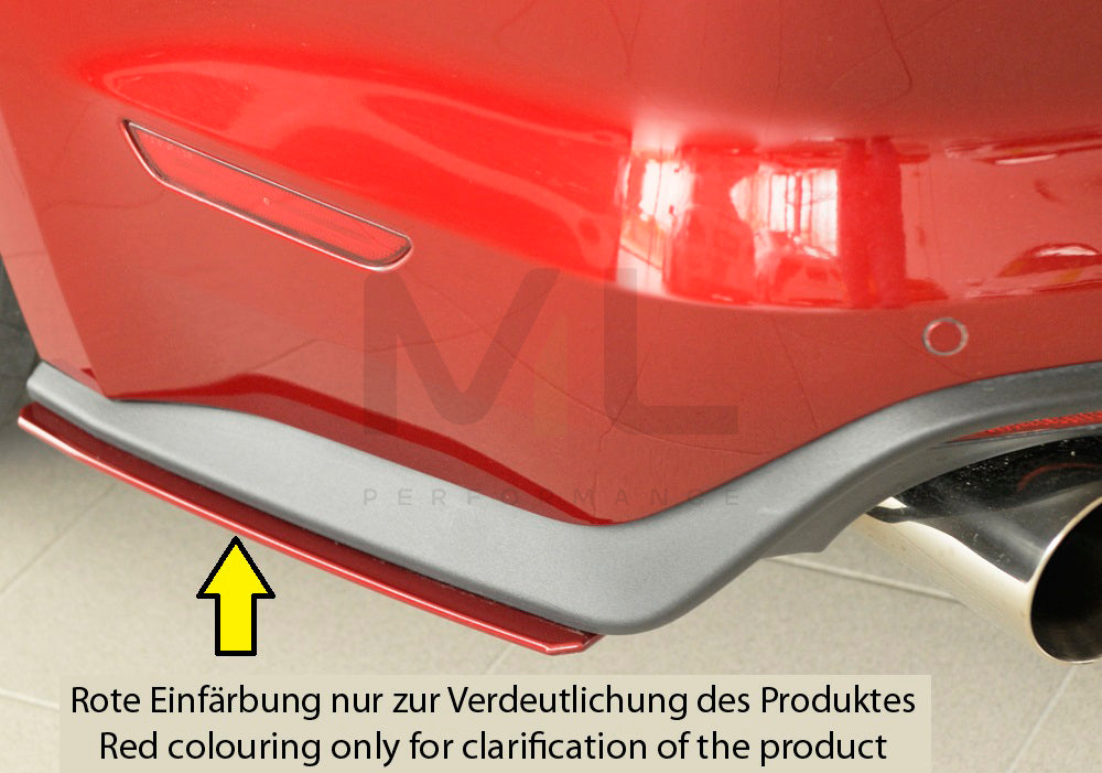 Rieger 00034253 Ford LAE Mustang 6 Rear Side Splitter 1 | Duco Car Parts UK Car Parts