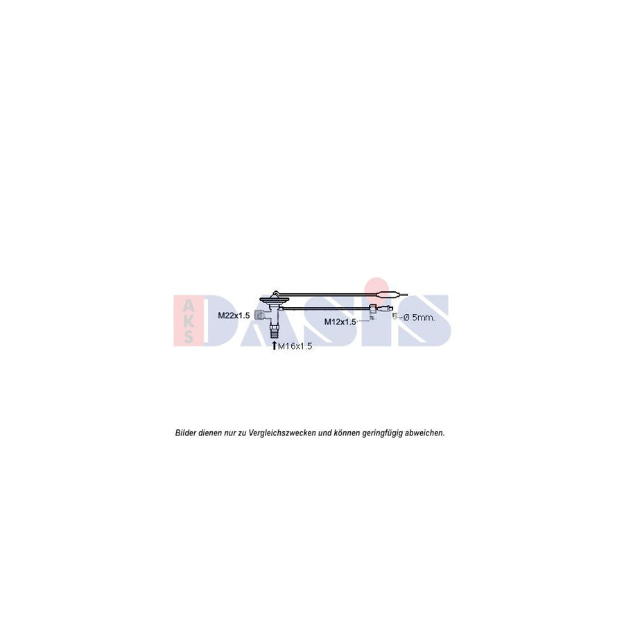 AKS Dasis 840245N Ac Expansion Valve For Honda Prelude V (Bb) | Duco Car Parts UK