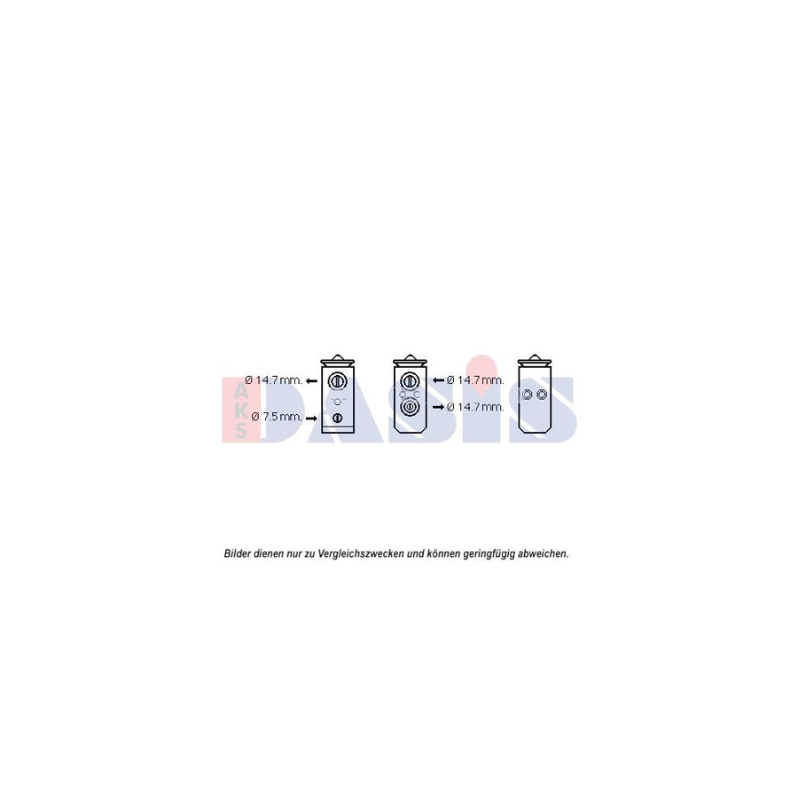 AKS Dasis 840246N Ac Expansion Valve For Hyundai Accent | Duco Car Parts UK