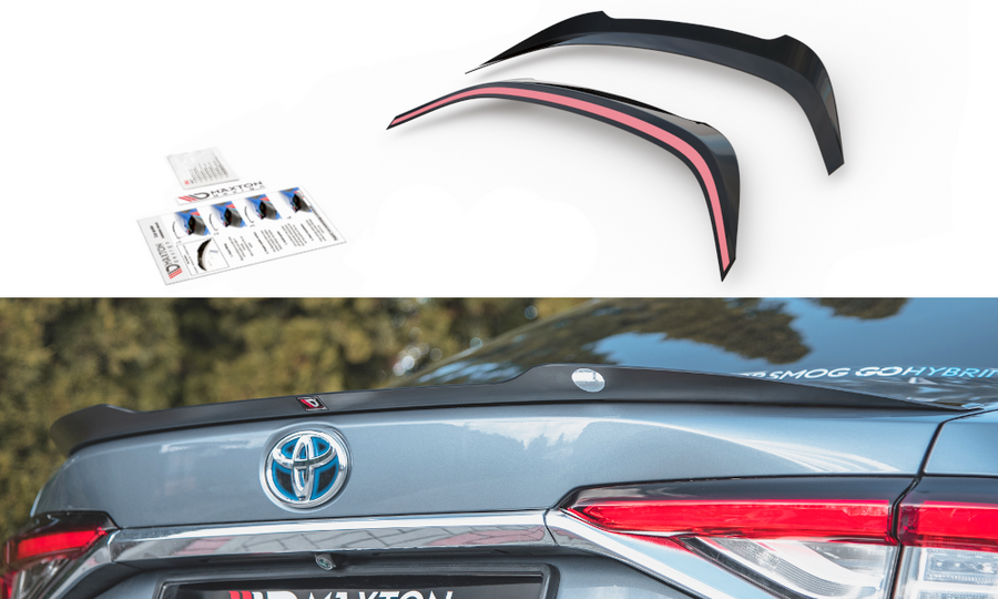 Maxton Design TO-CO-12-S-CAP1T Spoiler Cap Toyota Corolla XII Sedan | Duco Car Parts UK Car Parts