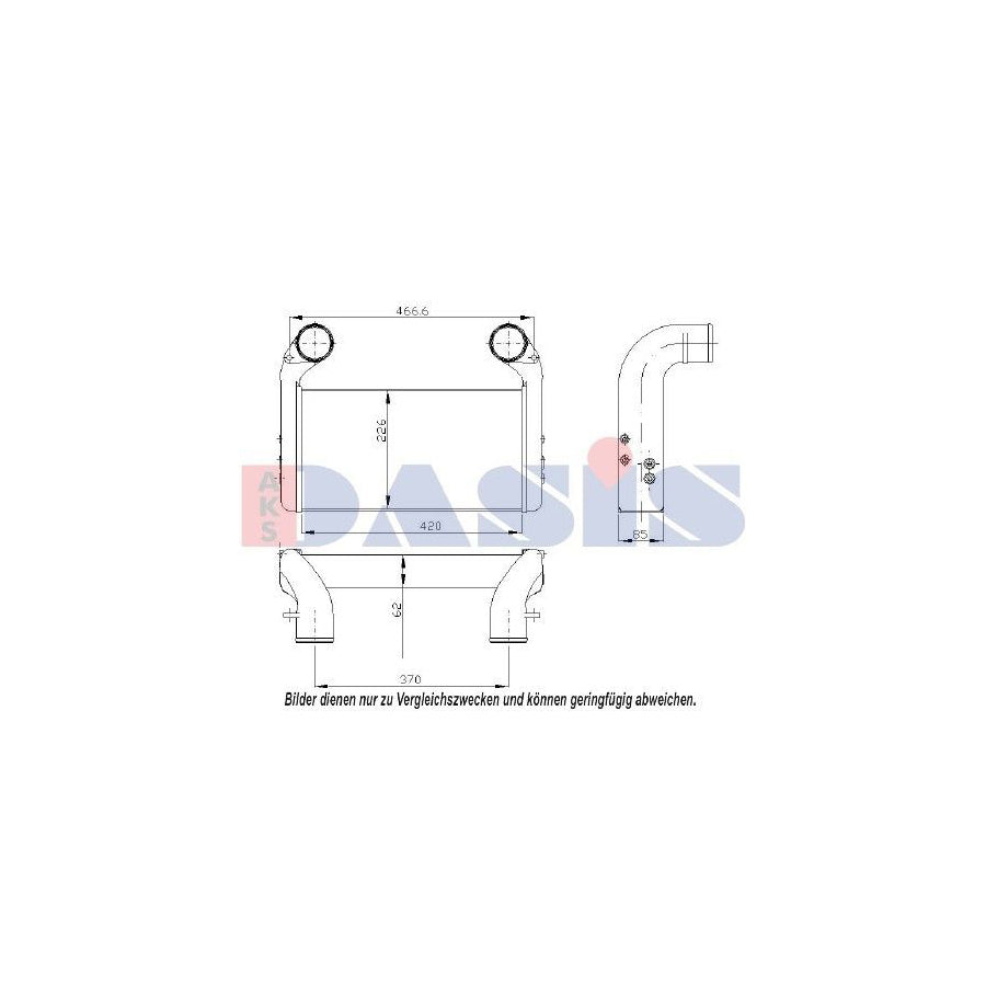 AKS Dasis 447005N Intercooler | Duco Car Parts UK