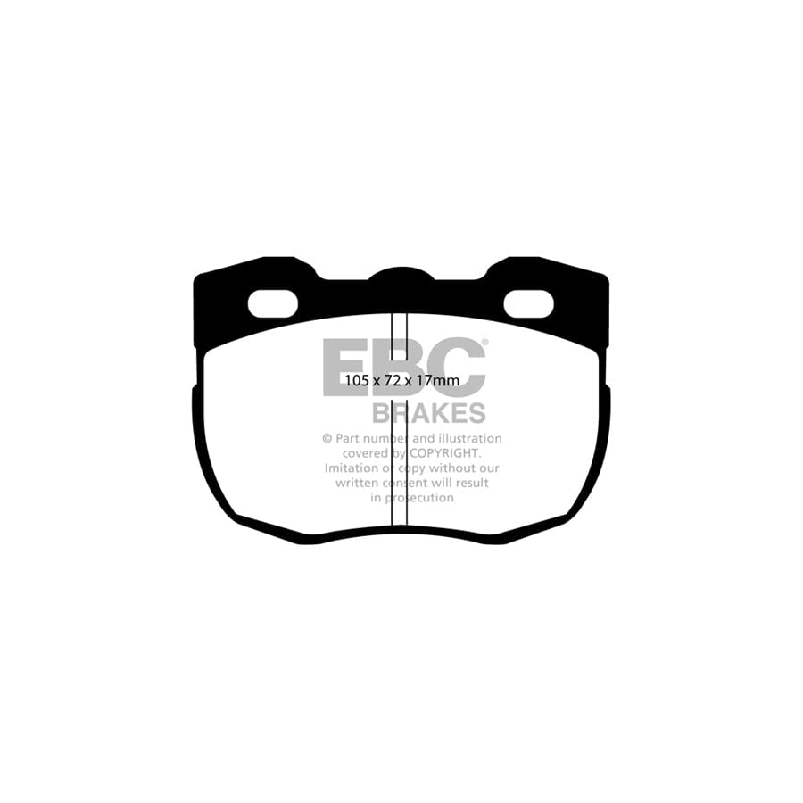 EBC PD40K1059 Land Rover Range Rover Ultimax Pad & Plain Disc Kit - Lockheed Caliper 2 | Duco Car Parts UK Car Parts