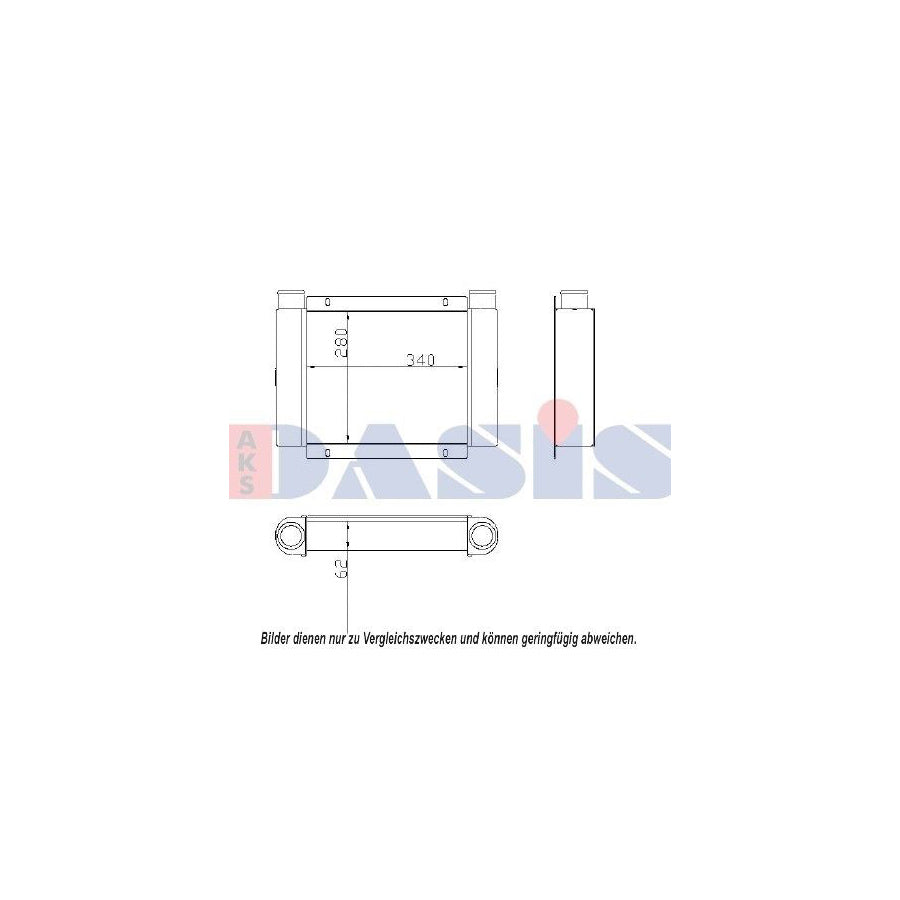 AKS Dasis 447004N Intercooler | Duco Car Parts UK