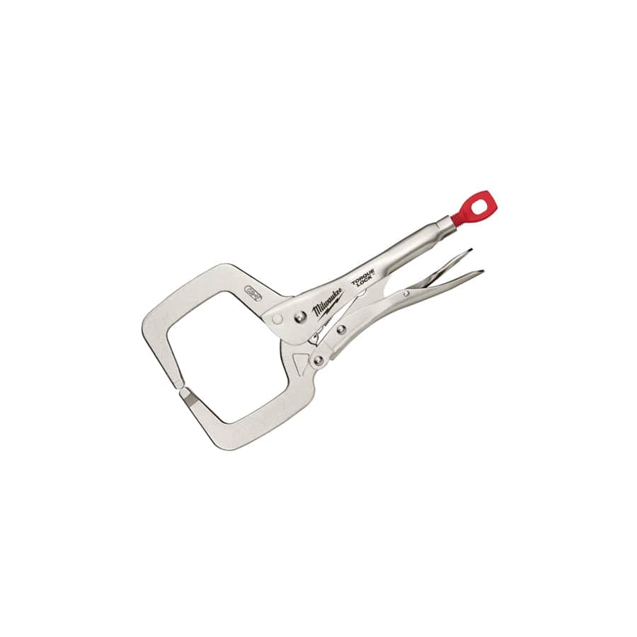 Milwaukee Hand Tools MHT932471728 TORQUE LOCK Locking C-Clamp Regular Jaws 280mm (11in) | Duco Car Parts UK