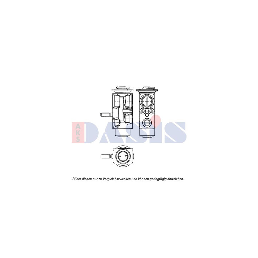 AKS Dasis 840249N Ac Expansion Valve For Smart Fortwo | Duco Car Parts UK