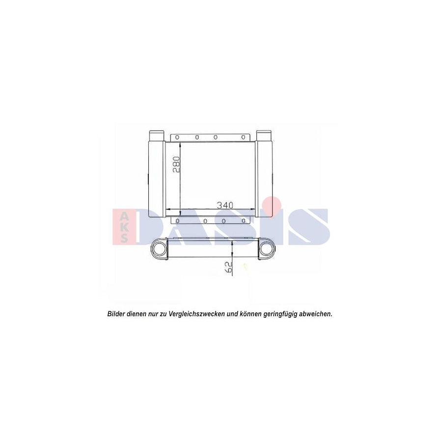 AKS Dasis 447008N Intercooler | Duco Car Parts UK