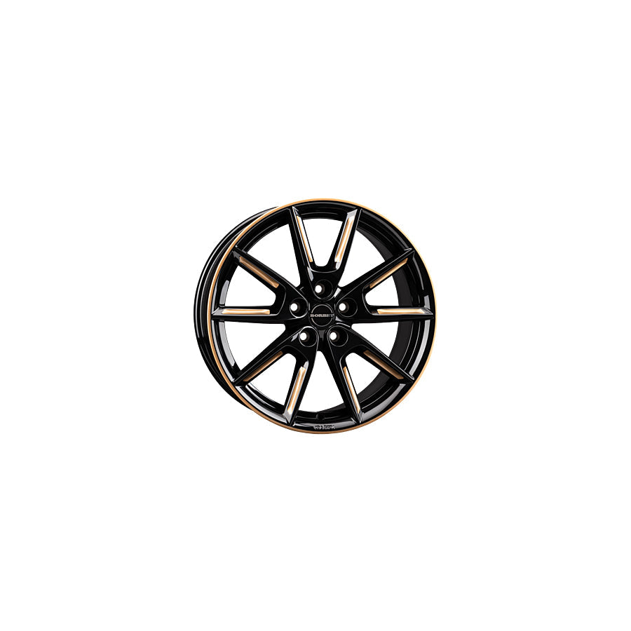 Borbet LX19 8x19 ET45 LX19 80945108572,5BGGSR Black Glossy Gold Spoke Rim Wheel | Duco Car Parts UK Car Parts