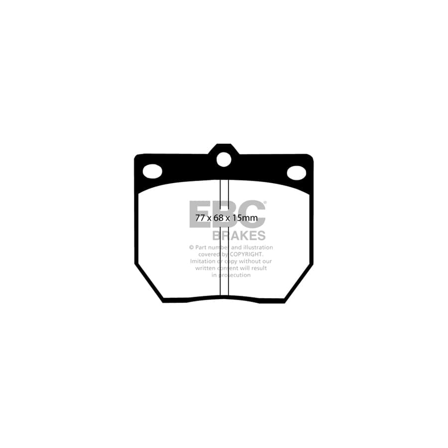 EBC PDKF1394 Datsun Nissan Ultimax Front Brake Pad & Plain Disc Kit (Inc. Laurel & Skyline) 2 | Duco Car Parts UK Car Parts