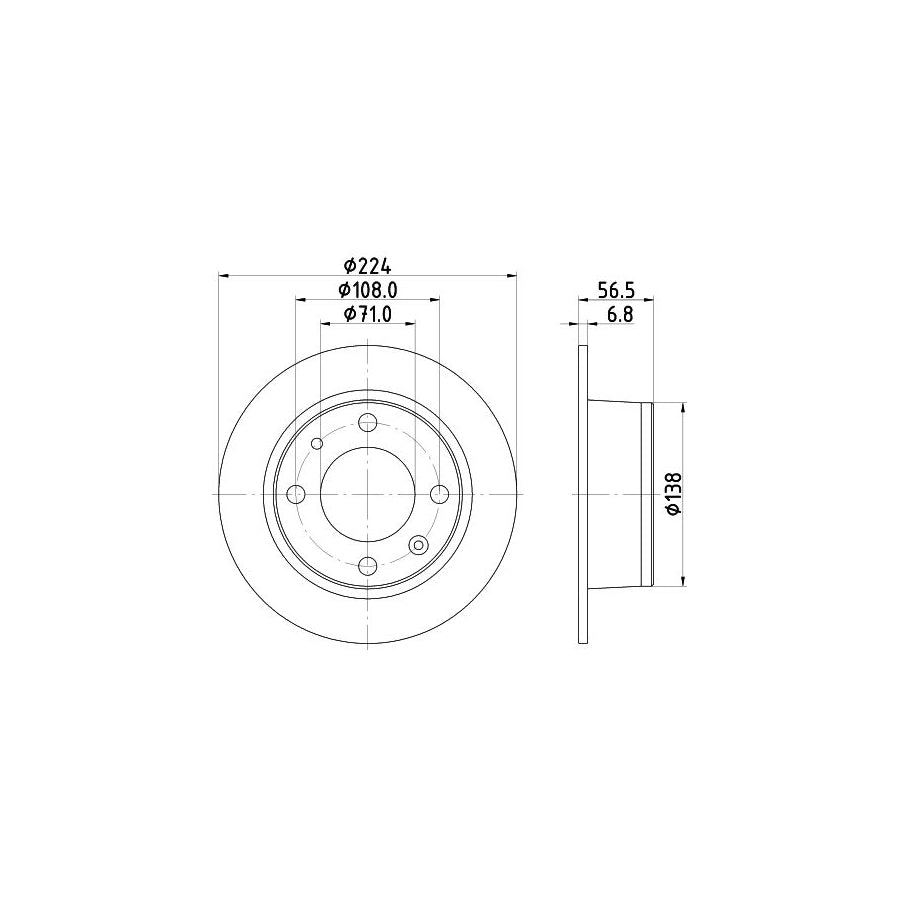 Hella 8MV 376 757-171 Fan Clutch