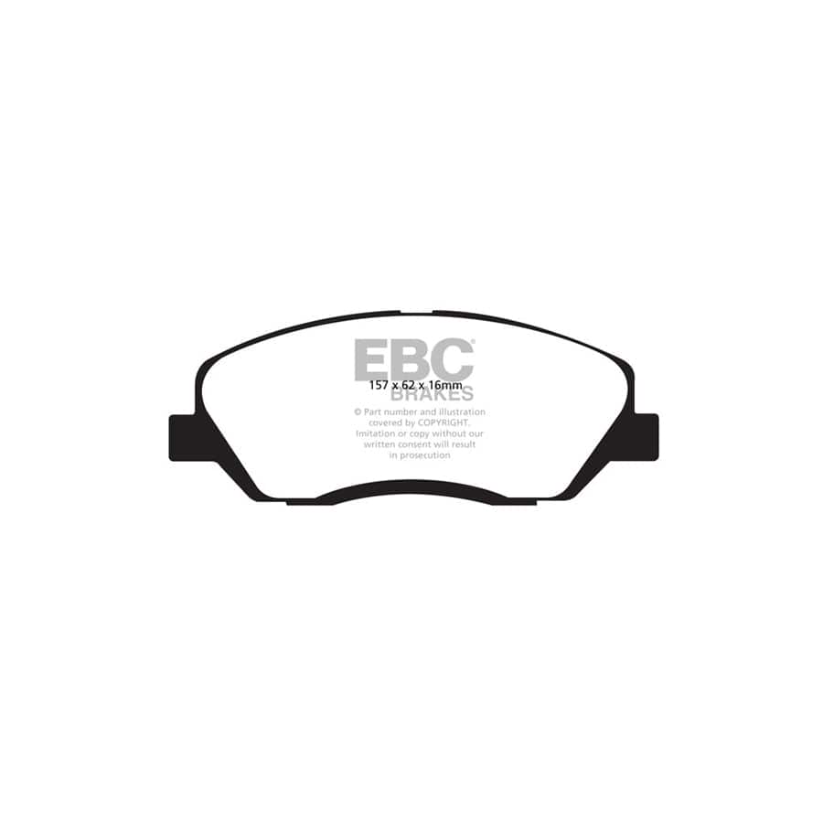 EBC PDKF929 Hyundai Kia Ultimax Front Brake Pad & Plain Disc Kit 2 | Duco Car Parts UK Car Parts