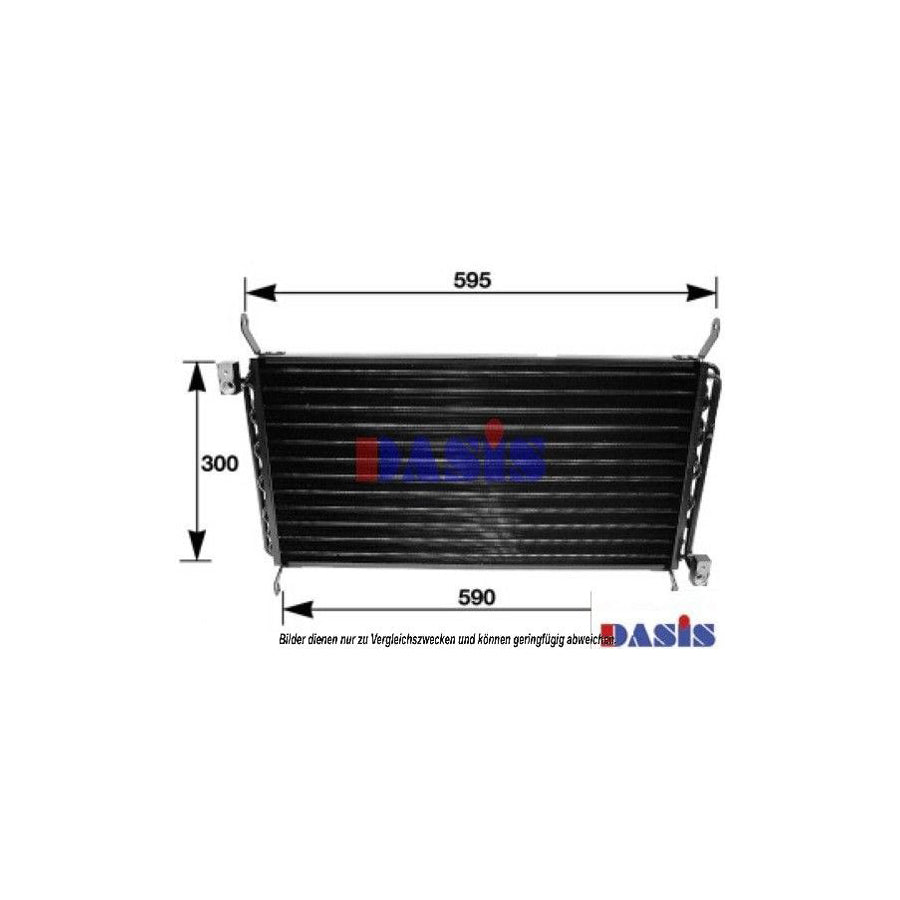 AKS Dasis 082028N Air Conditioning Condenser | Duco Car Parts UK