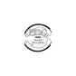 EBC 5096 Opel Rear Brake Shoes (Inc. GT, Kadett, Olympia) 1 | Duco Car Parts UK Car Parts