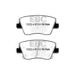 EBC PD03KR1001 Hyundai i-30 N Yellowstuff Rear Brake Pad & Plain Disc Kit 2 | Duco Car Parts UK Car Parts